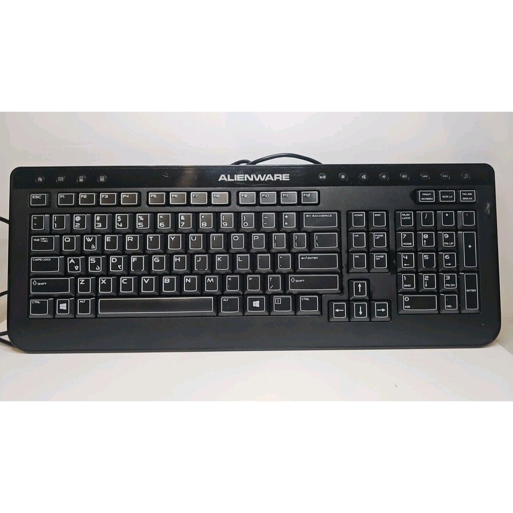 AlienWARE USB Keyboard TESTED Clacky Sound Keyboard